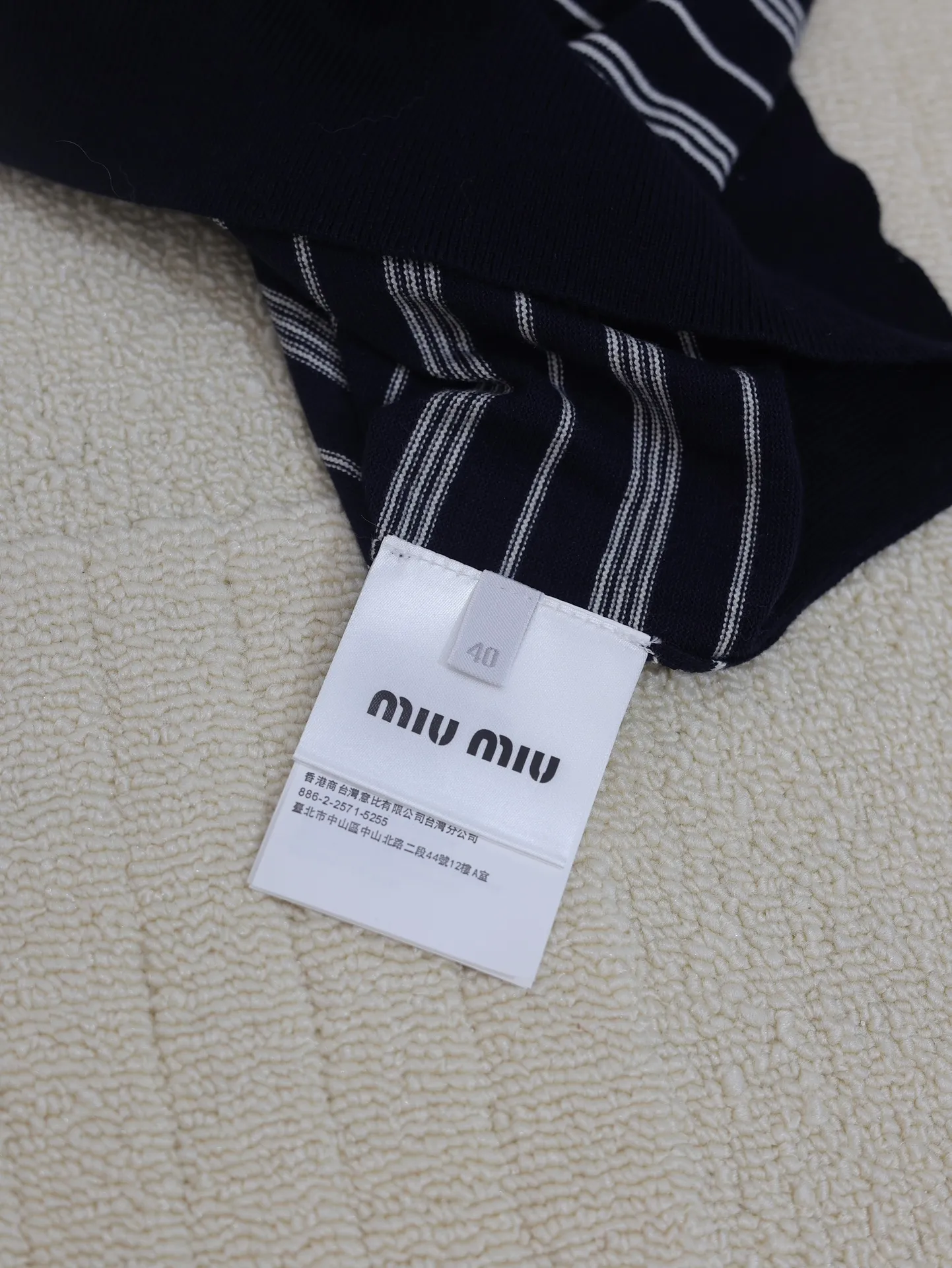 Miumiu*/ 24New Arrival polo lo ， ， logo ， Same Style Size：S/M/L