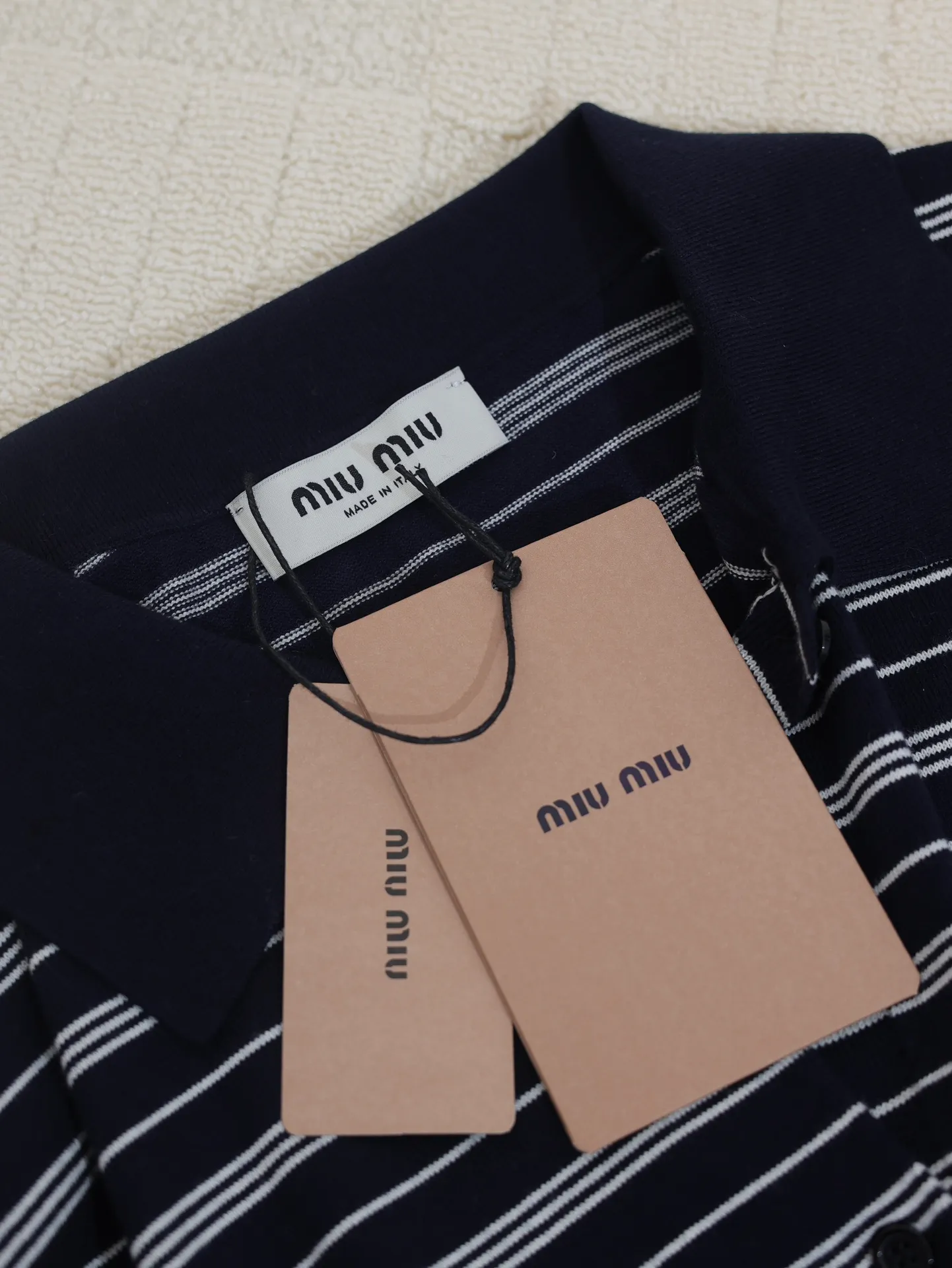 Miumiu*/ 24New Arrival polo lo ， ， logo ， Same Style Size：S/M/L