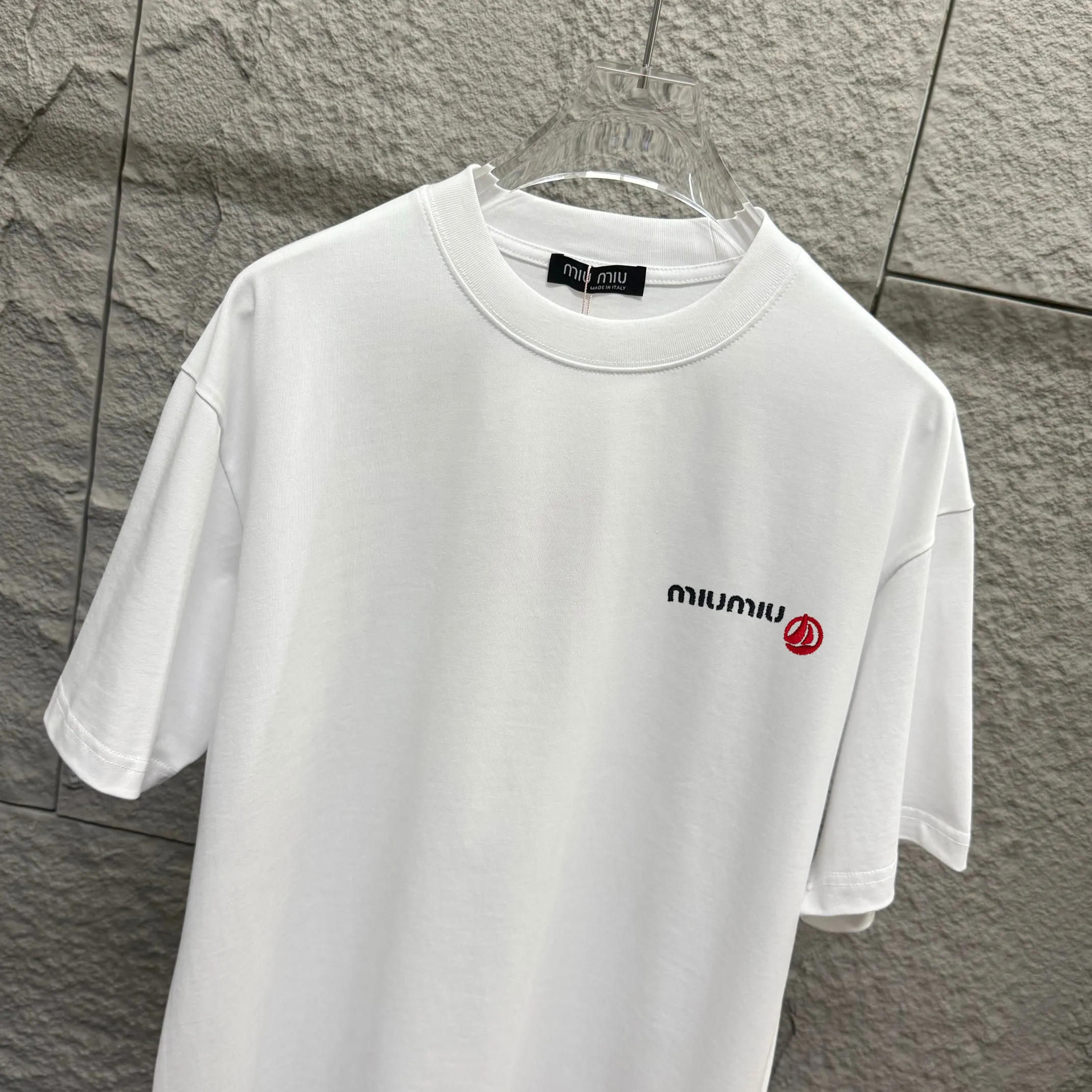 Miu Miu*2025 New Arrival T Same Style ：Black White Size： S （90-130 ） M （120-150 ） L （140-165 ） XL （160-180 ） XXL （180-210 ）
