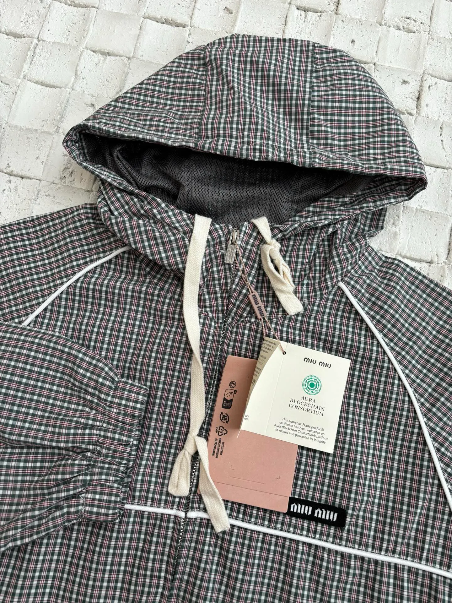 Miumi*/ Retro Gray Size：S/M/L