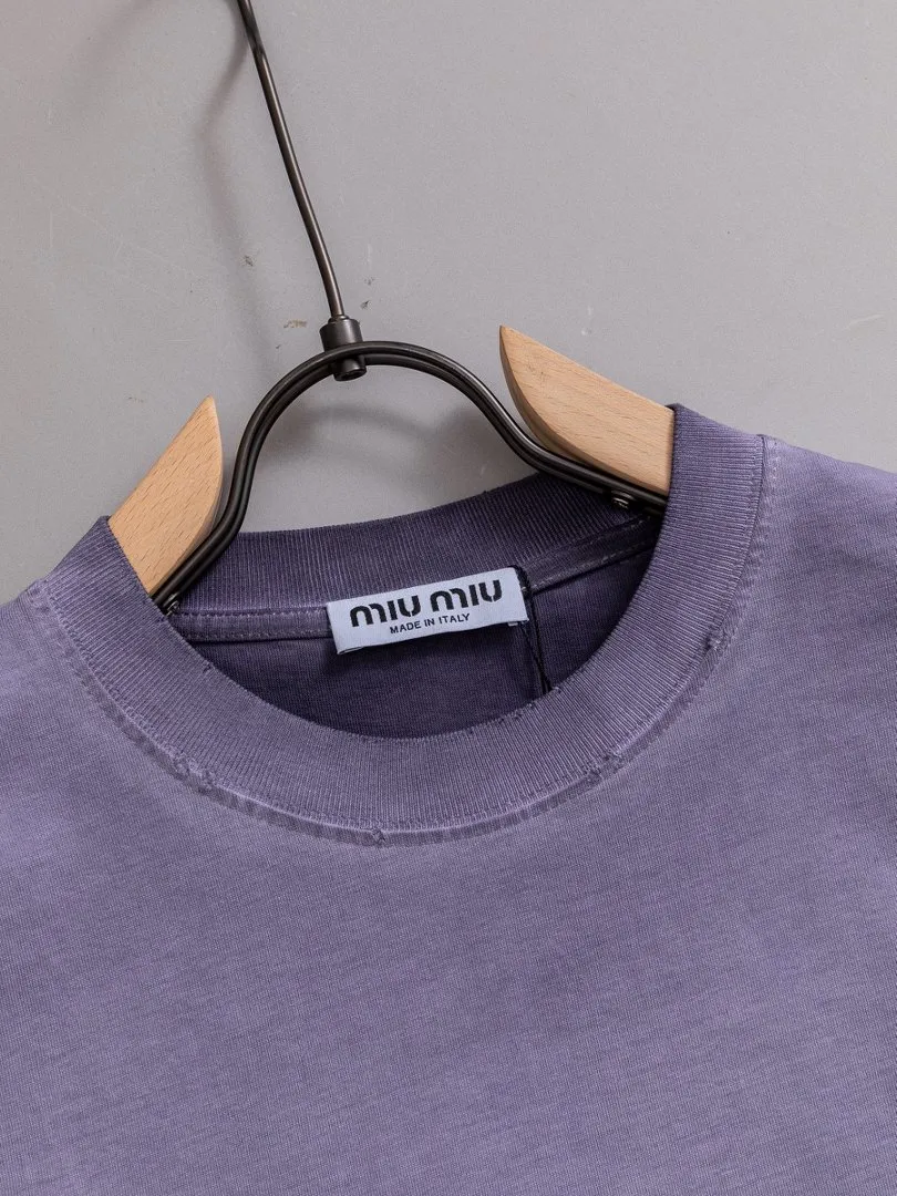 P90✨🔥 [MIU MIU ] 2026FW T Premium 26s 300 ： Purple Size：S M L XL 2XL
