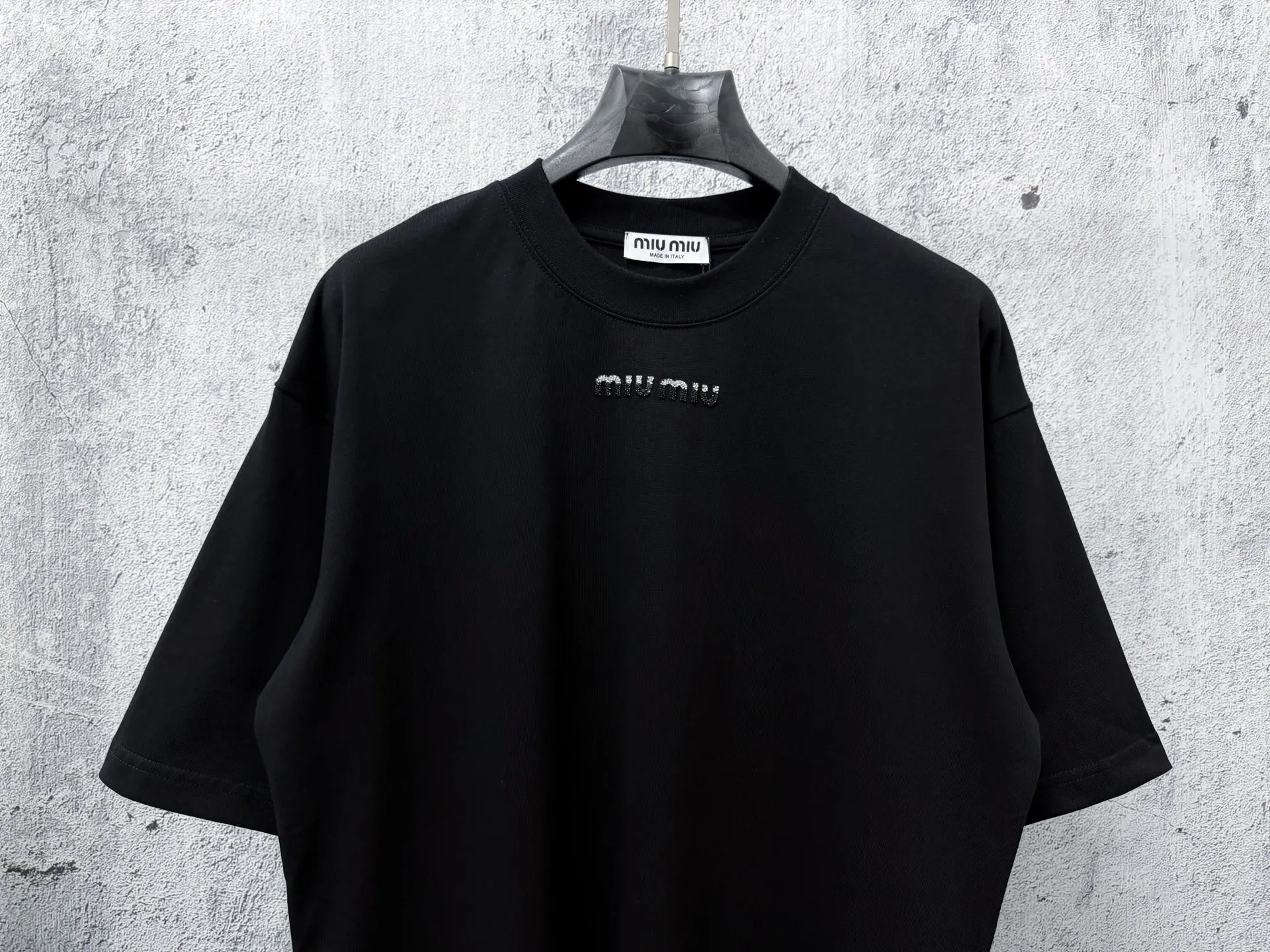 【Miu Miu】 New Arrival logo T Same Style 289g ， 。 、 ， 。 ： Size：XS-L