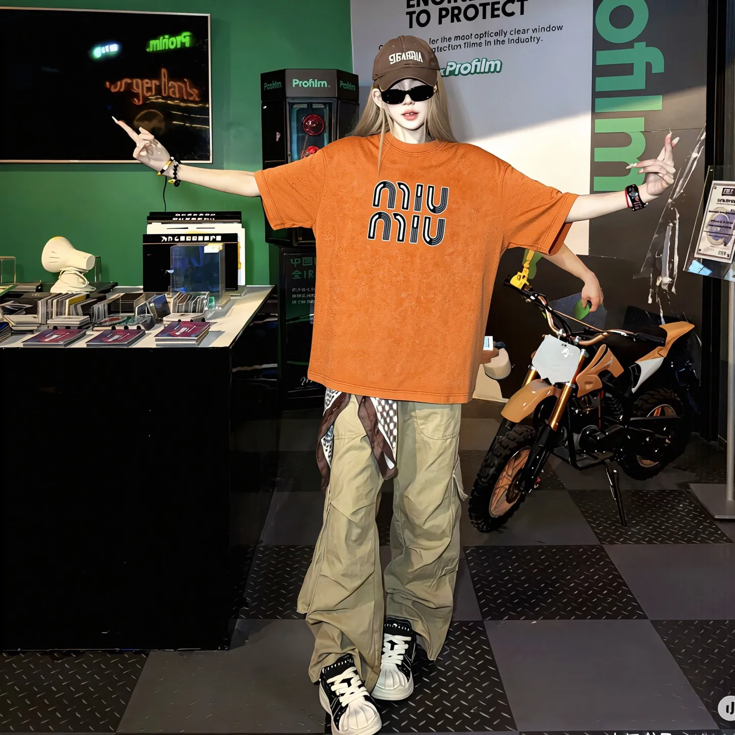 《𝙉𝙚𝙬⚜️ 》 2026 New Arrival T 32 275 ：Khaki Black Purple Orange Sizes：S M L XL XXL