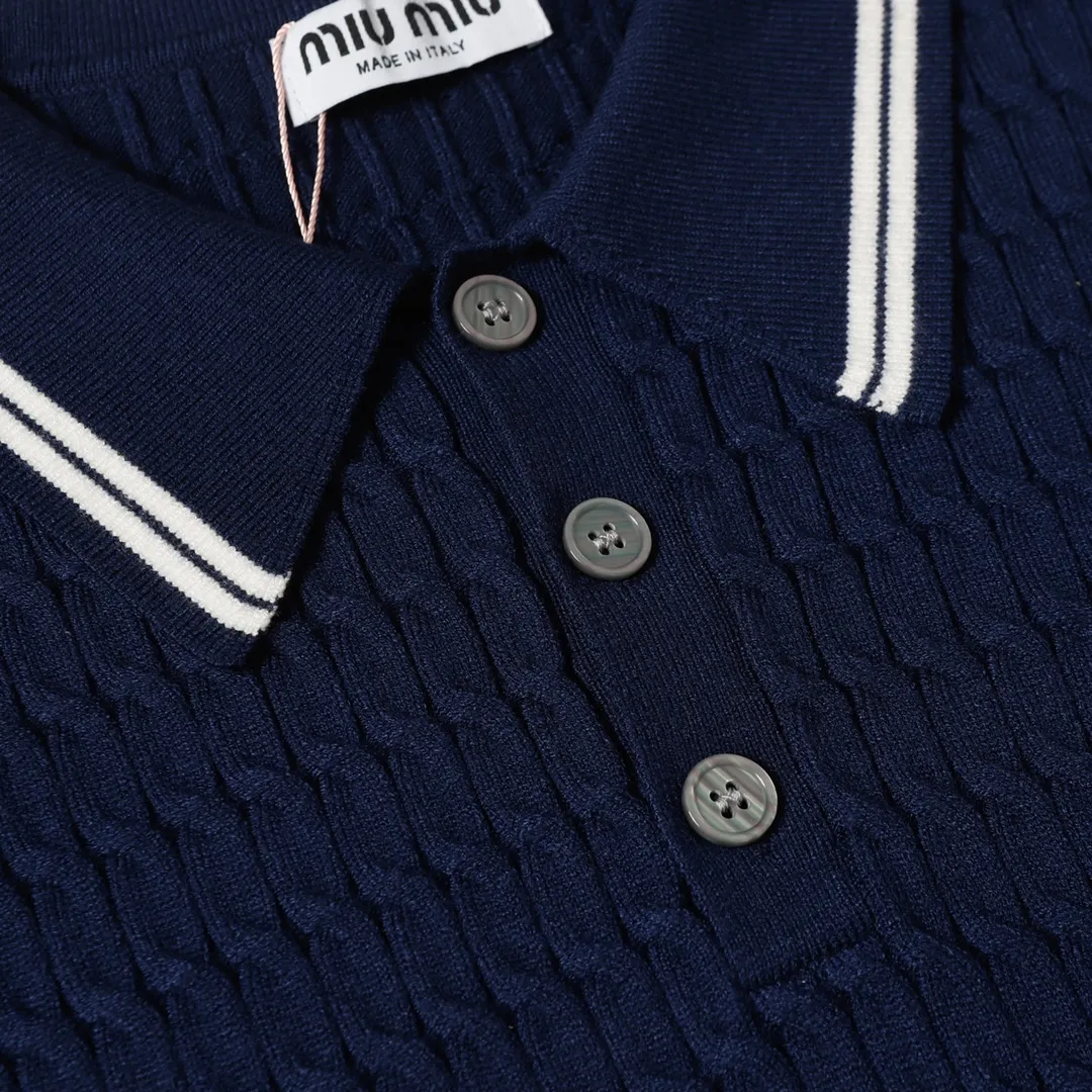 Miumiu/ 24fw (Navy Blue) 12,400 ， ， ， : 36 ， ， ， ， ， ， ， Size：38 40 42 （S M L）
