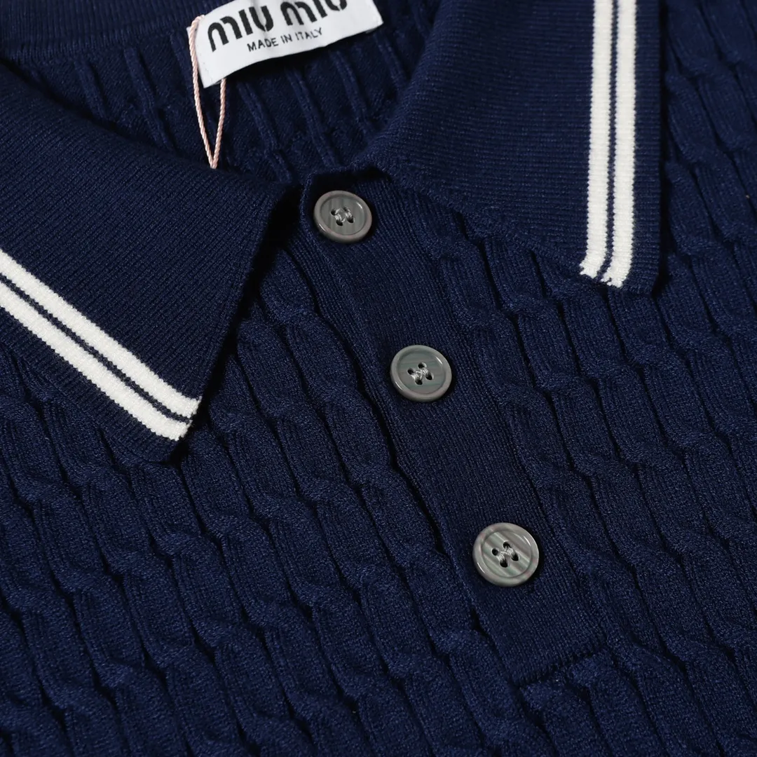 Miumiu/ 24fw (Navy Blue) 12,400 ， ， ， : 36 ， ， ， ， ， ， ， Size：38 40 42 （S M L）