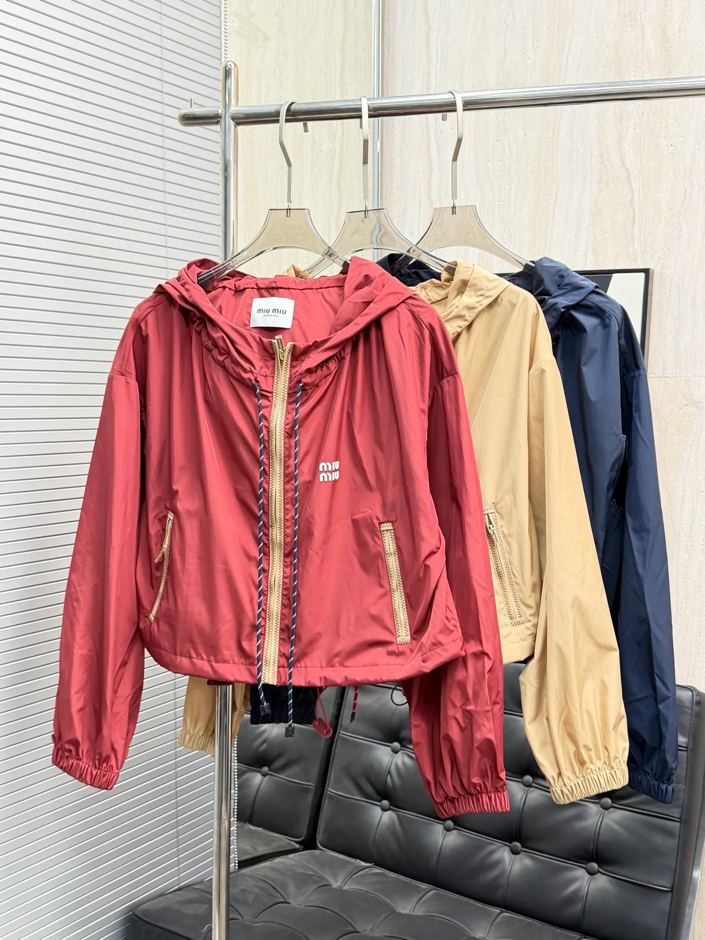 MIUMI*26New Arrival Series ＋ ~ Breathable Classic Versatile ！Versatile ！ Retro ！ Hot Sale Same Style ok Size：SML ：