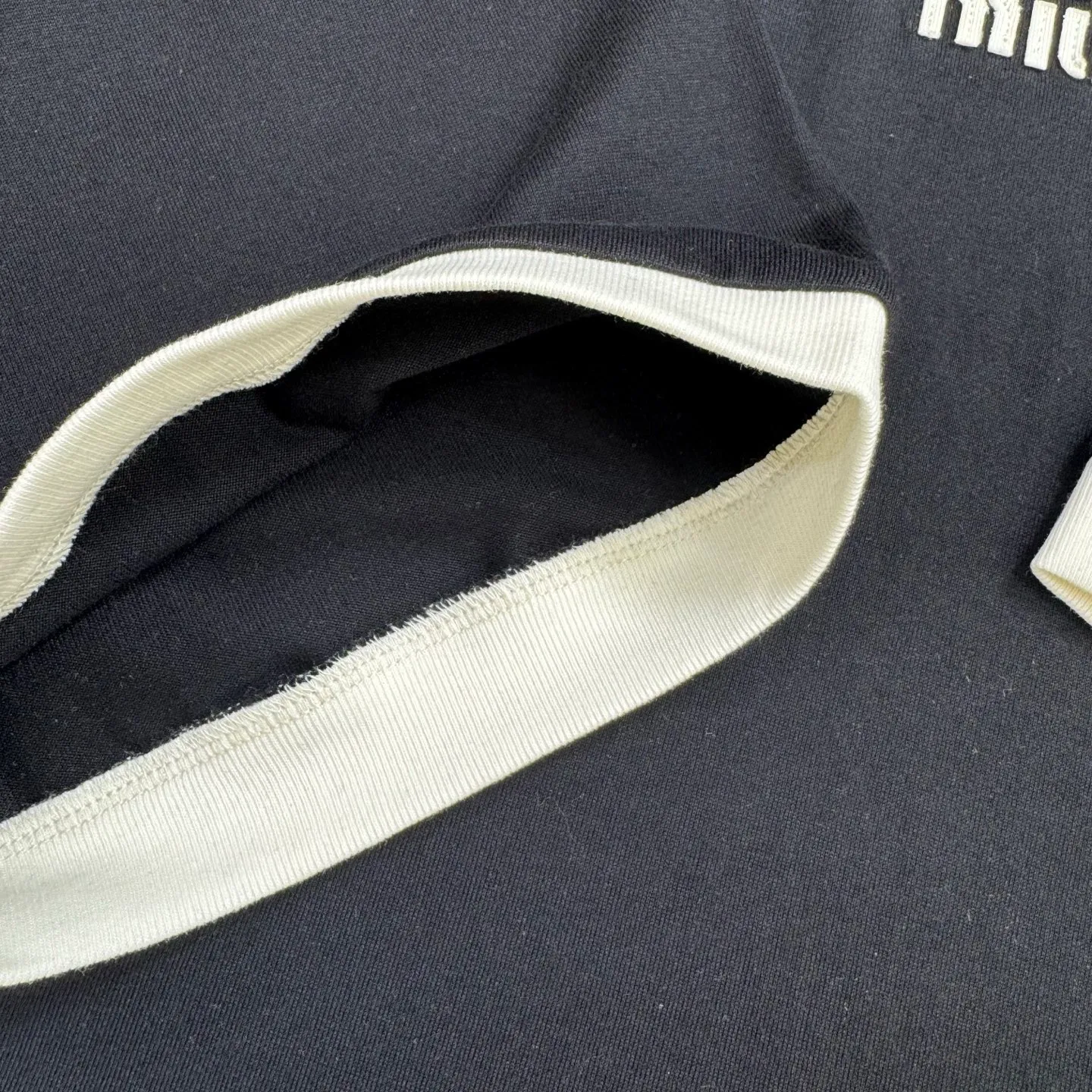 Miumiu logo 160g +260 Breathable Series ， ， ， ， ， ！ 99% Size：XS S M L In Stock：P85