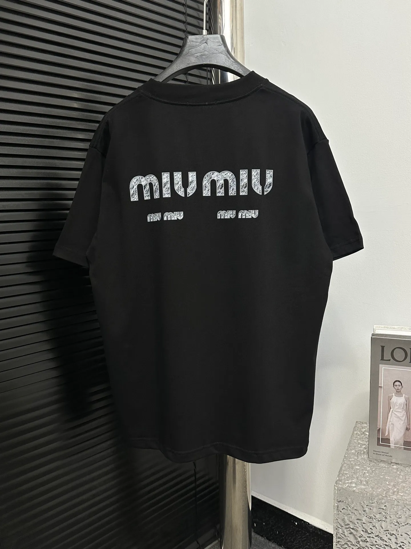 【Miu Miu】 25ss New Arrival T 260g ， 。 、 ， 。 Size：XS-L
