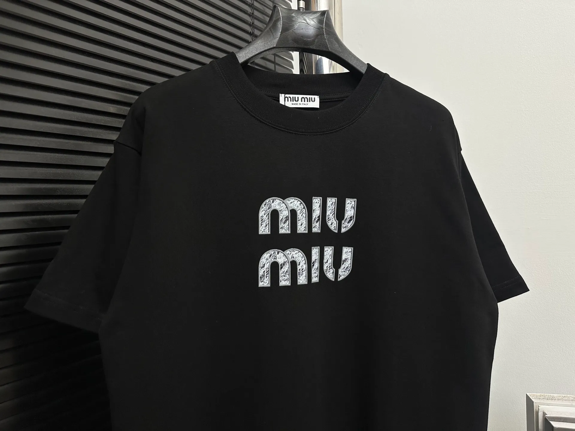 【Miu Miu】 25ss New Arrival T 260g ， 。 、 ， 。 Size：XS-L