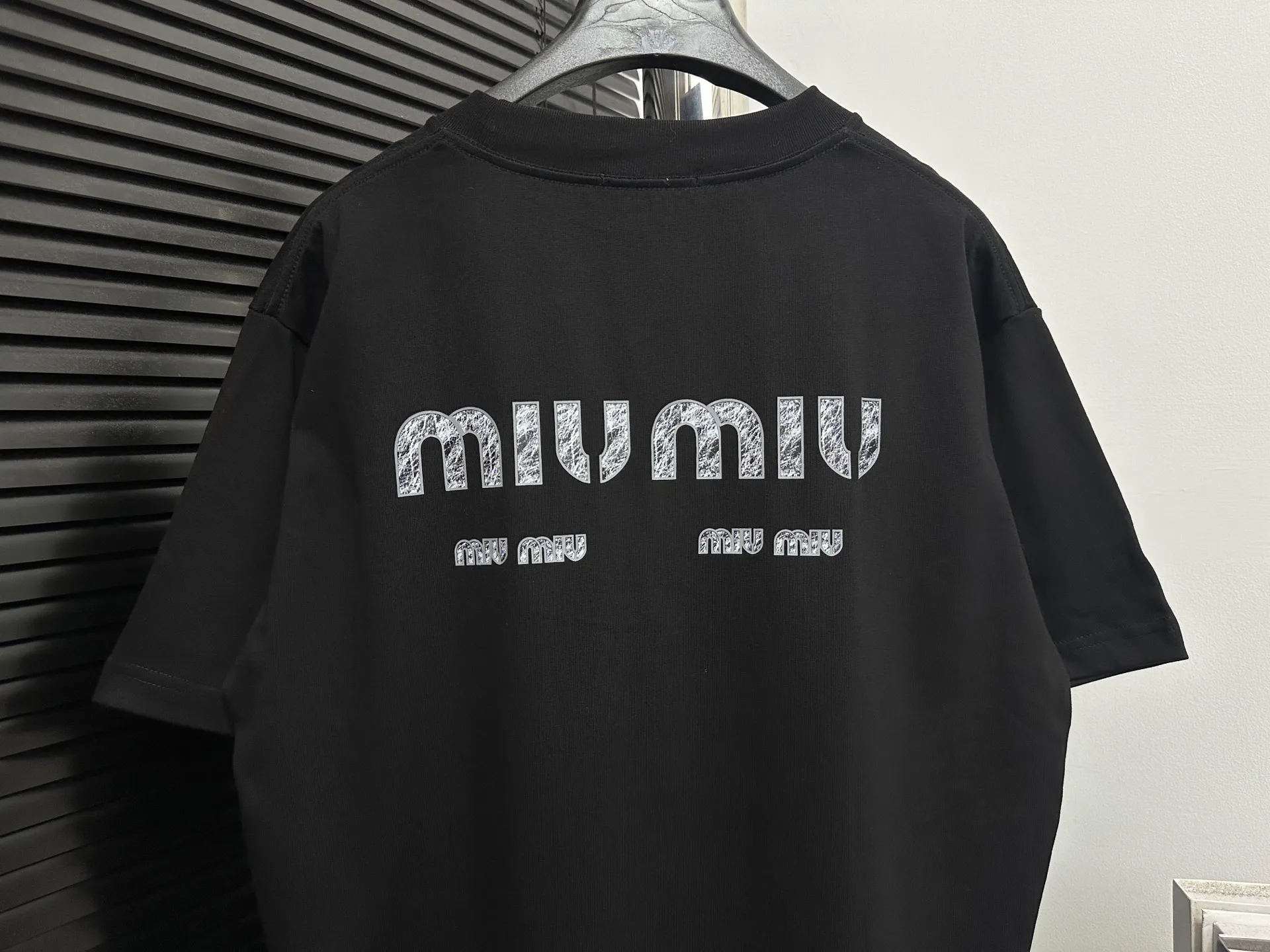 【Miu Miu】 25ss New Arrival T 260g ， 。 、 ， 。 Size：XS-L