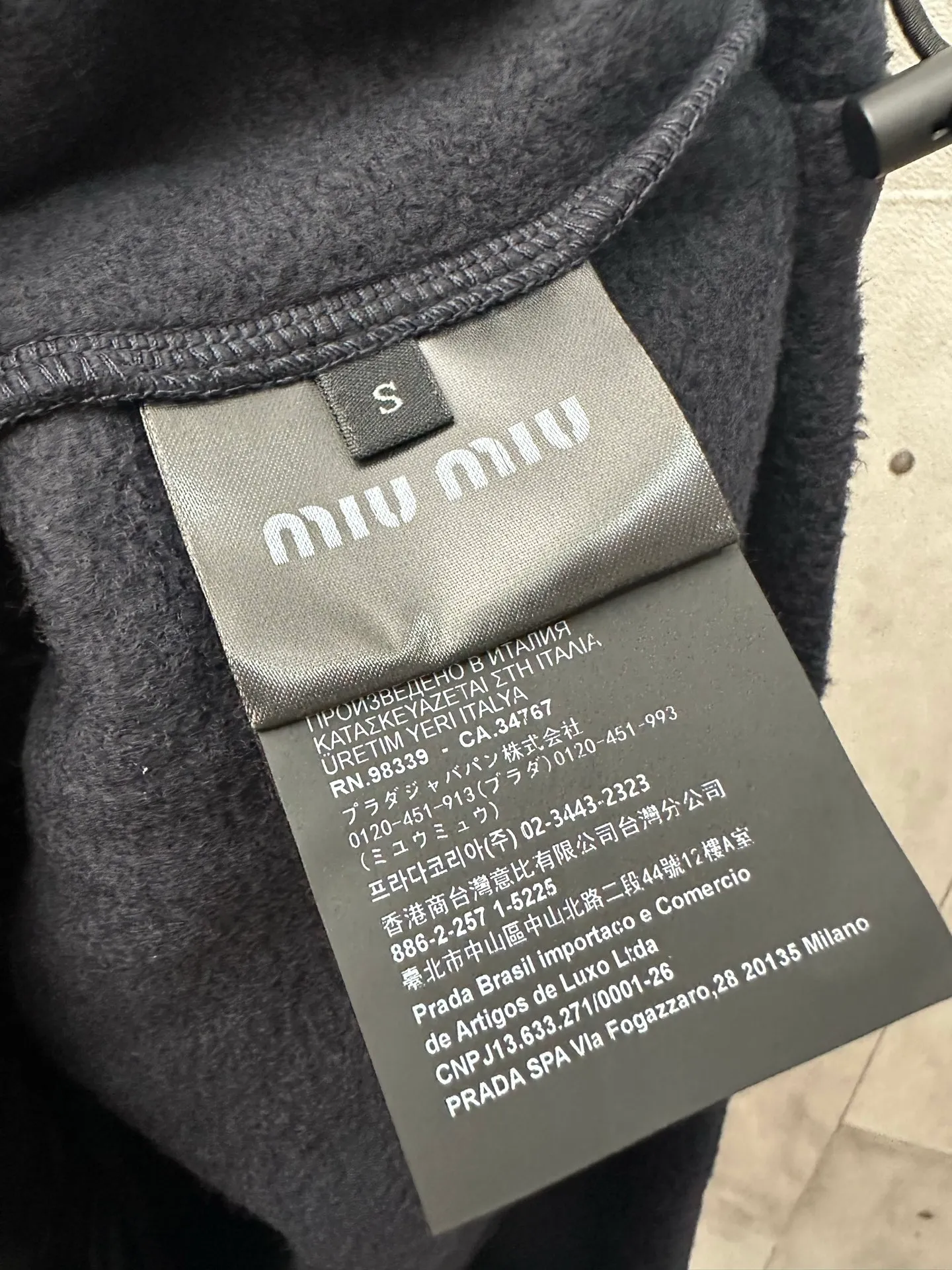 MIUMIU 25SSNew Arrival YB Oversized Size：S M L XL