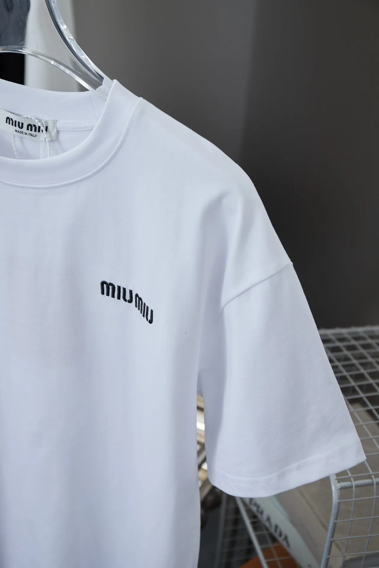 miu miu 24FW Classiclogo T 24FW 。 ！ OS ， ， ， Versatile ！ 。 Same Style S M L XL