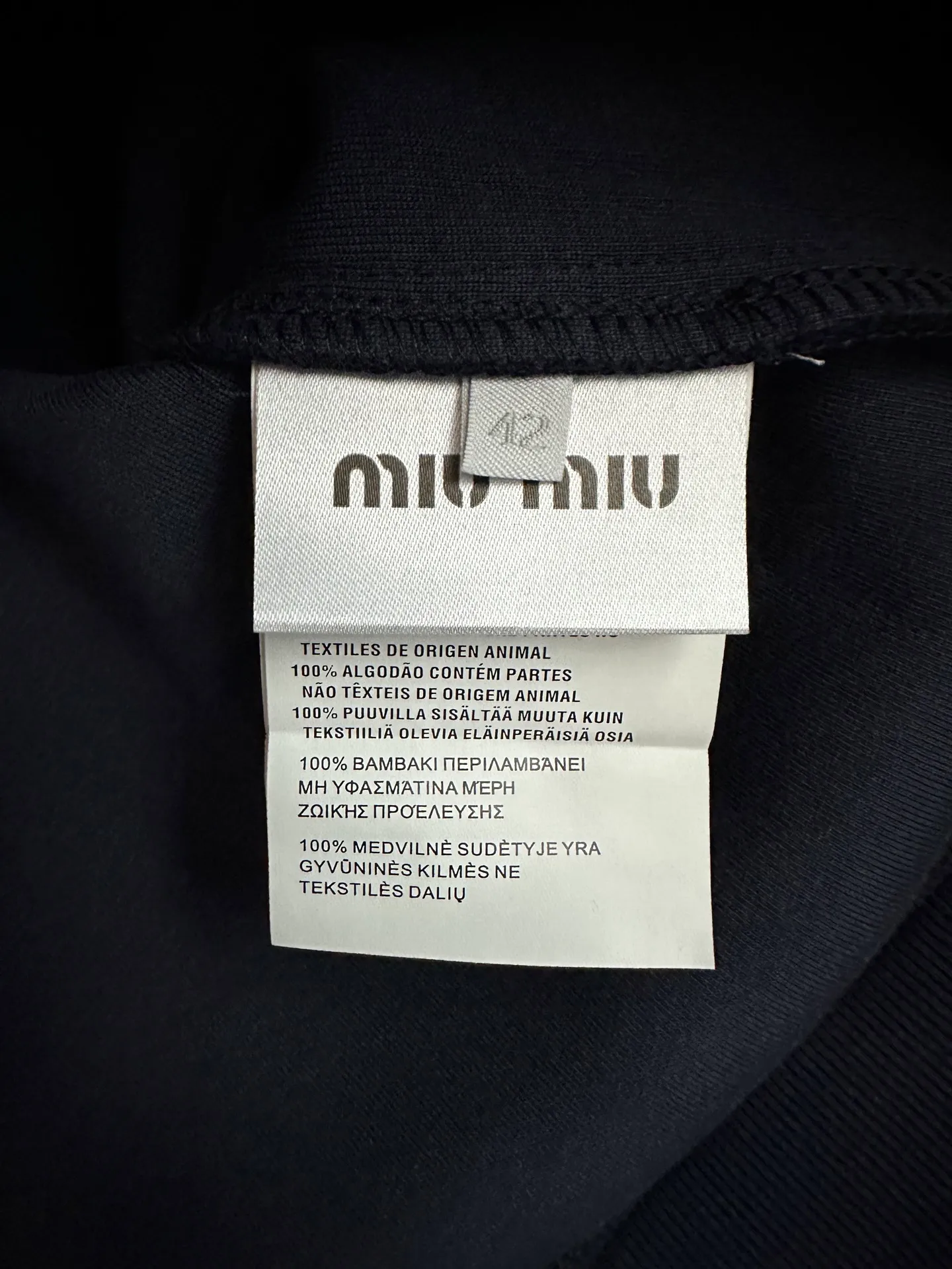 Miu Miu ：380 260 ， 700 ， 2 ， ， 。 ： 2*2 ， 。 Same Style -Color: Gray Blue -Size: 36 38 40 42