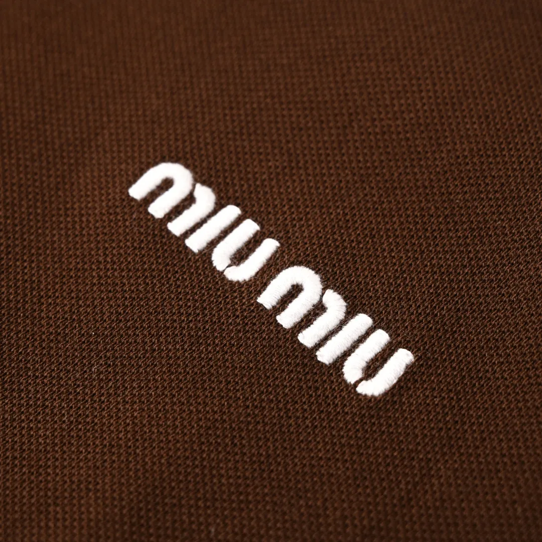 MIU MIU MM POLO Authentic 6317 ， 210 ， ， ， ， ， Size：S-XL