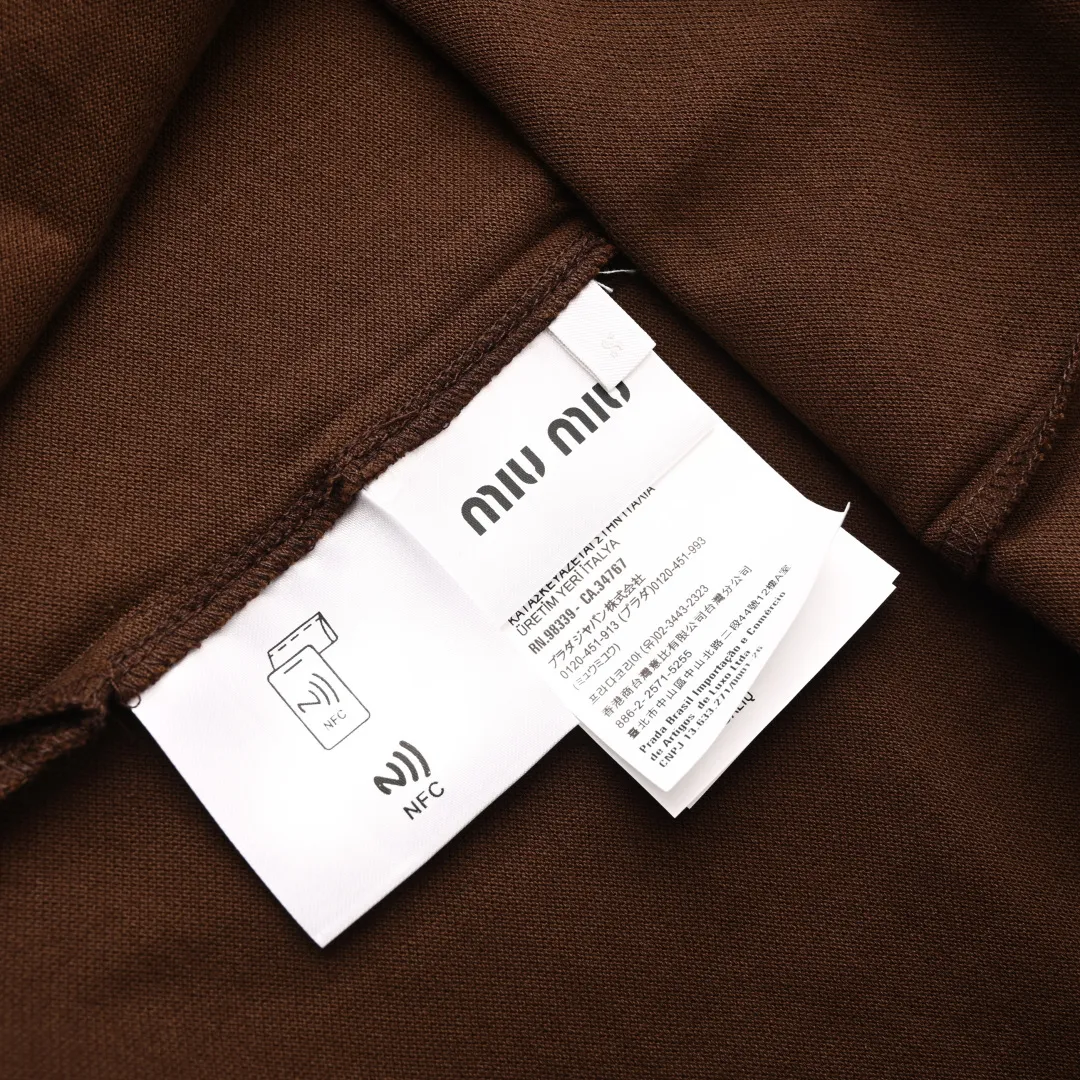 MIU MIU MM POLO Authentic 6317 ， 210 ， ， ， ， ， Size：S-XL