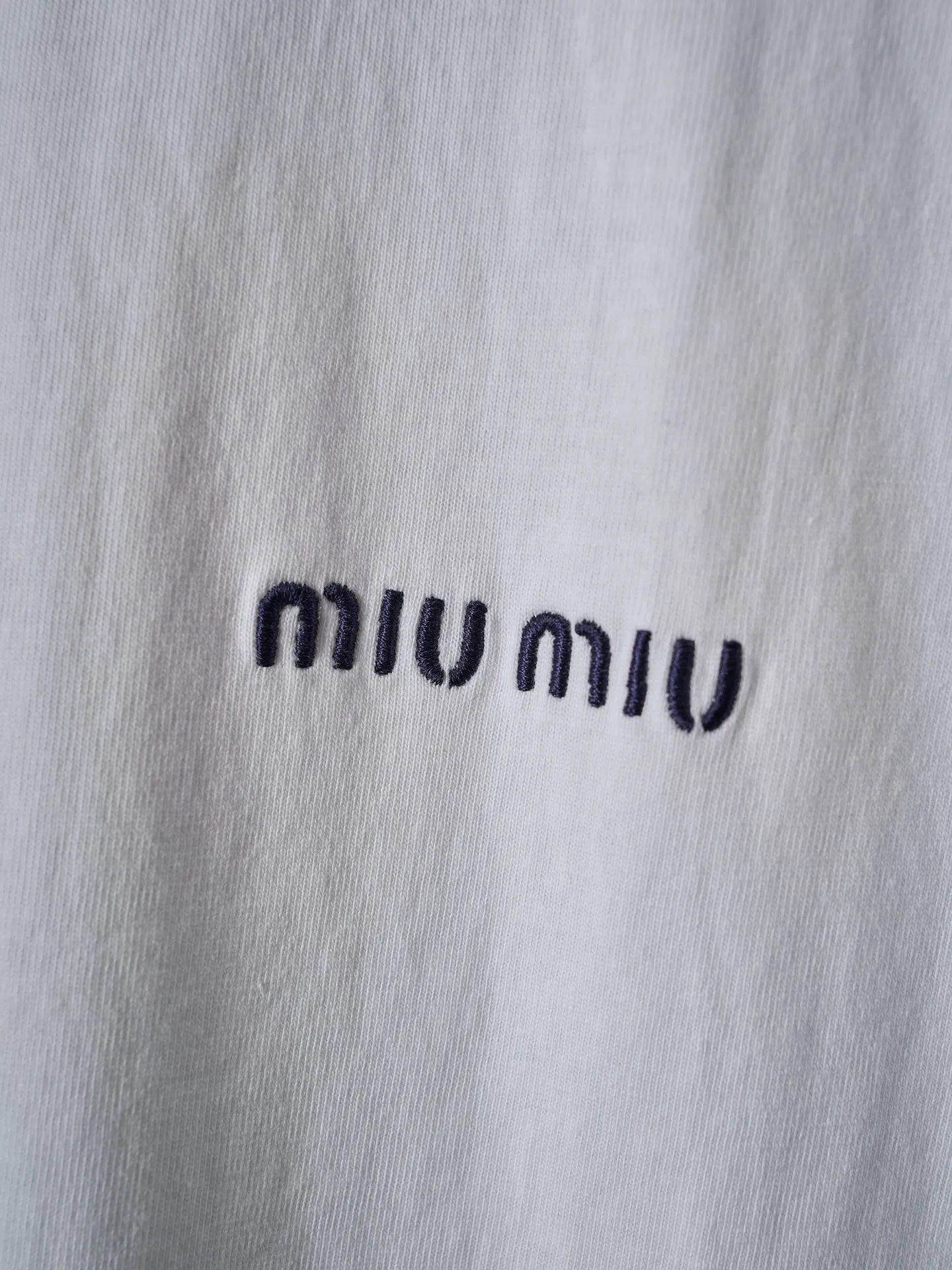 Miu Miu/ T 【In Stock】S M L XL Miu Miu Miu Miu