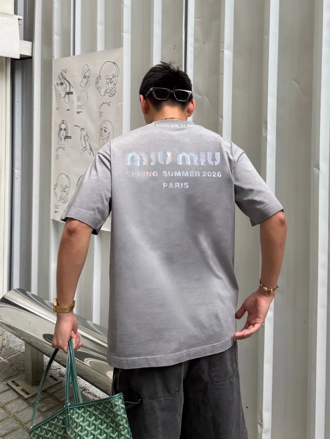 P90✨🔥 [MIU MIU ] 2026FW T Premium 26s 300 ： Purple Size：S M L XL 2XL