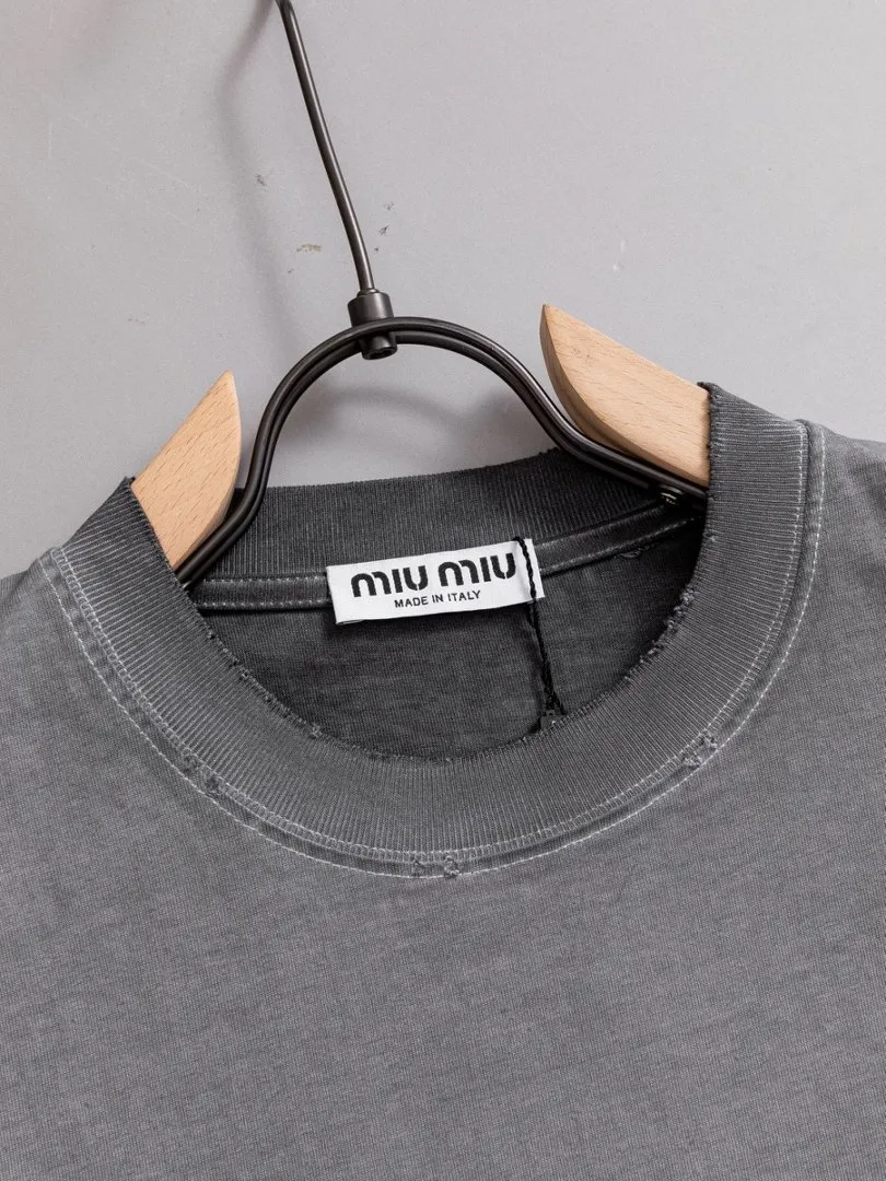 P90✨🔥 [MIU MIU ] 2026FW T Premium 26s 300 ： Purple Size：S M L XL 2XL