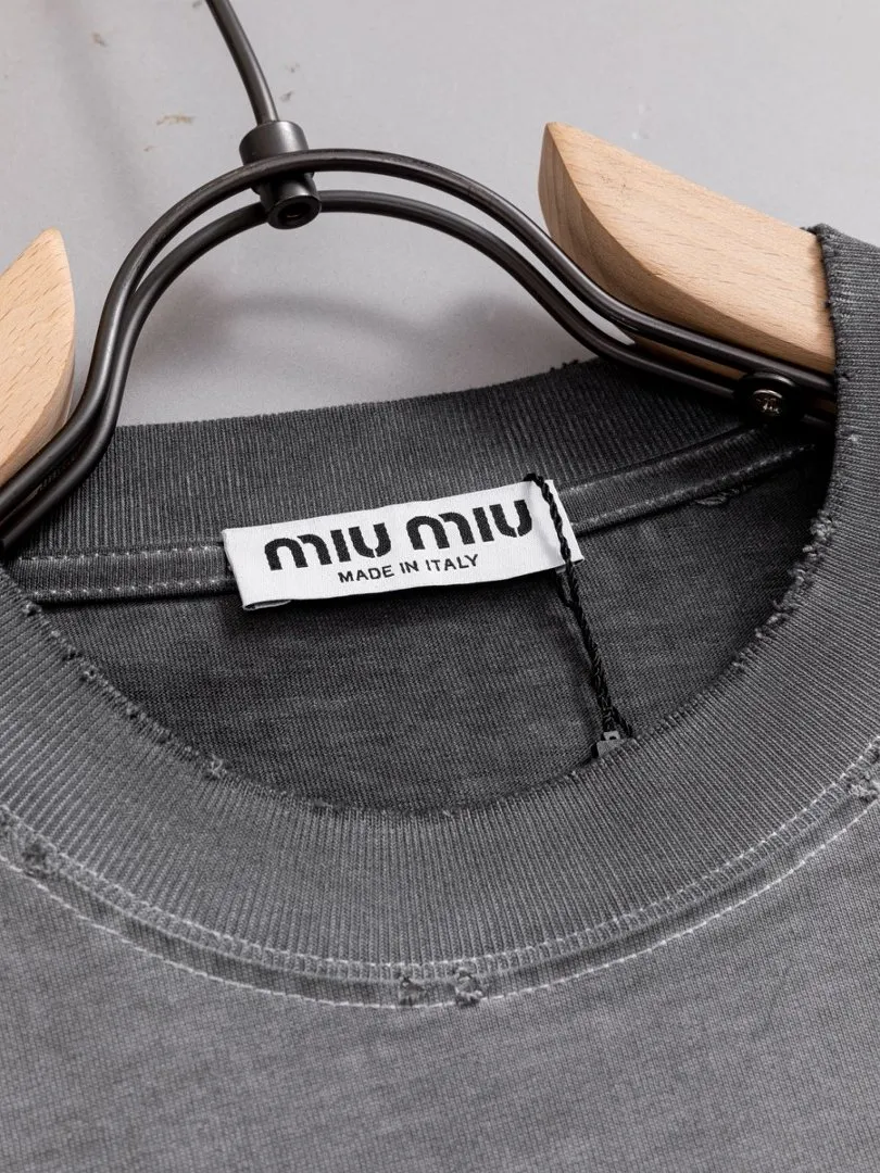 P90✨🔥 [MIU MIU ] 2026FW T Premium 26s 300 ： Purple Size：S M L XL 2XL
