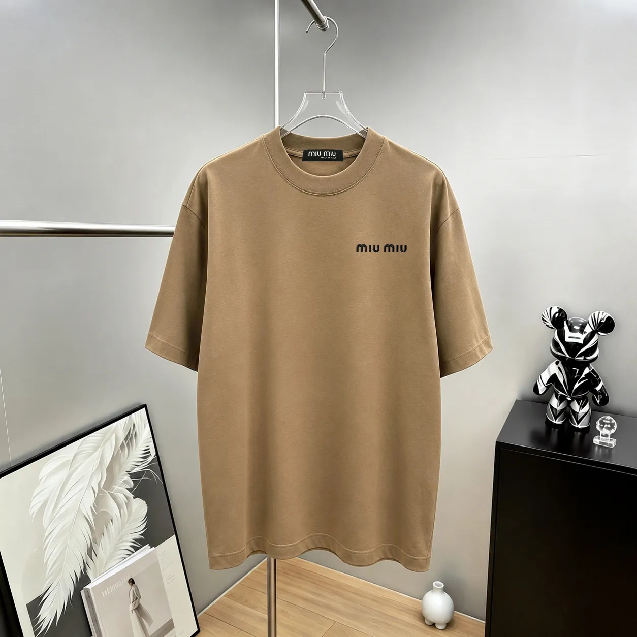 miumiu～ Classic logo， 《 》 ， ， Same Style ， : Black White Coffee Brown Size：S（90-130 ） M（125-150 ） L（135-165 ） XL（160-190 ） XXL（185-220 ）